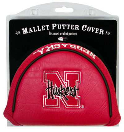 Nebraska Cornhuskers Golf Mallet Putter Cover (Set of 2)