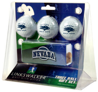 Nevada Wolf Pack 3 Ball Gift Pack with Hat Clip