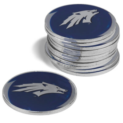 Nevada Wolf Pack Golf Ball Marker (12 Pack)