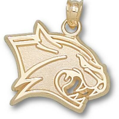 New Hampshire Wildcats New "Wildcat Head" 5/8" Pendant - 10KT Gold Jewelry