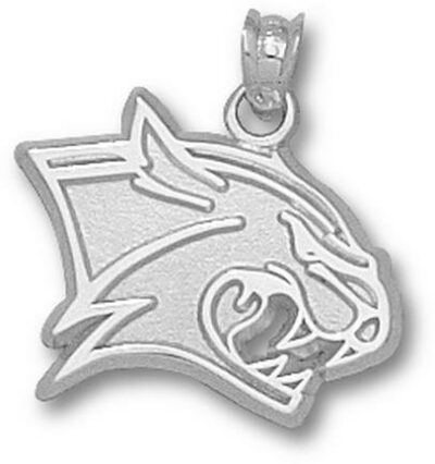 New Hampshire Wildcats New "Wildcat Head" 5/8" Pendant - Sterling Silver Jewelry