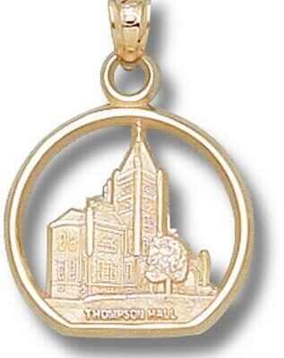 New Hampshire Wildcats "T Hall" Pendant - 14KT Gold Jewelry