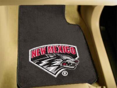 New Mexico Lobos 27" x 18" Auto Floor Mat (Set of 2 Car Mats)