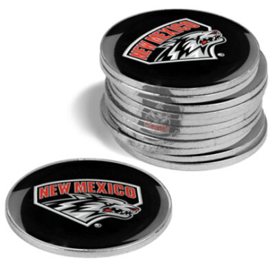 New Mexico Lobos Golf Ball Marker (12 Pack)