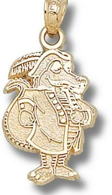 New Orleans Privateers "LaFitte Gator" Pendant - 10KT Gold Jewelry