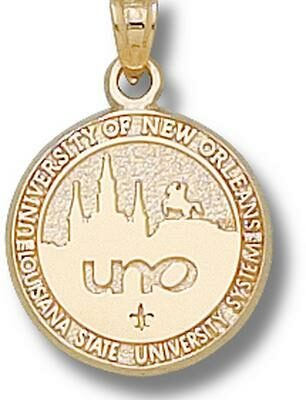 New Orleans Privateers "Seal" Pendant - 10KT Gold Jewelry