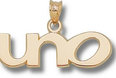 New Orleans Privateers "UNO" Pendant - 10KT Gold Jewelry