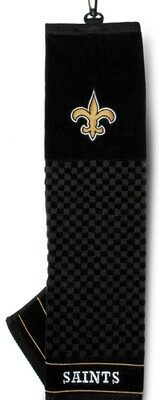 New Orleans Saints 16" x 22" Embroidered Golf Towel