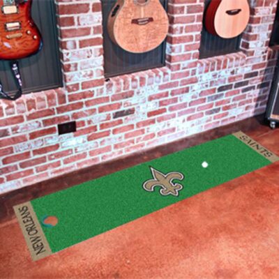 New Orleans Saints 18" x 72" Putting Green Runner