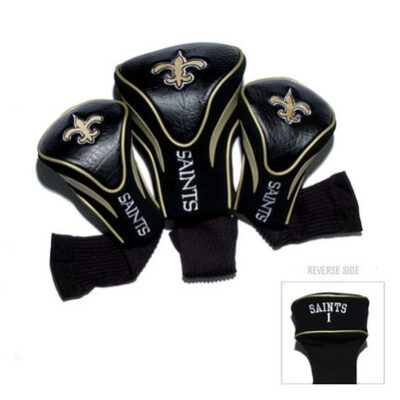 New Orleans Saints Contour Fit Golf Headcover (3-Pack)