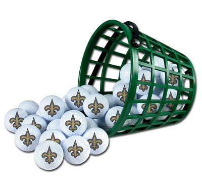 New Orleans Saints Golf Ball Bucket (36 Balls)