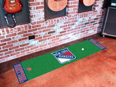 New York Rangers 18" x 72" Golf Putting Green Mat