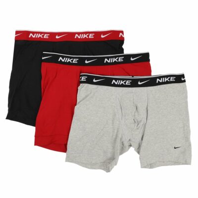 Nike Men's Everyday Cotton Stretch 3 Pack Boxer Briefs