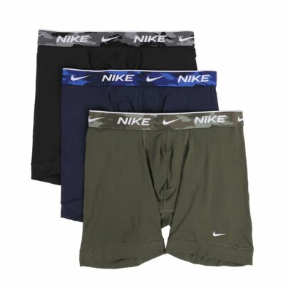 Nike Men's Everyday Cotton Stretch 3 Pack Boxer Briefs