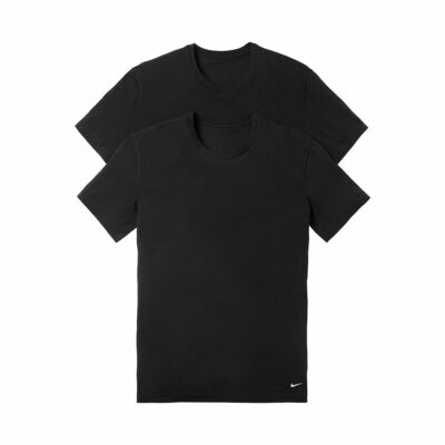 Nike Men's Everyday Cotton Stretch Short Sleeve Crew Neck 2-Pack