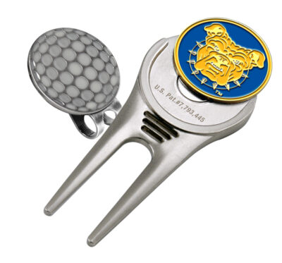 North Carolina A & T Aggies Divot Tool Hat Clip with Golf Ball Marker (Set of 2)