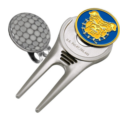 North Carolina A & T Aggies Divot Tool Hat Clip with Golf Ball Marker (Set of 2)