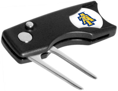 North Carolina A & T Aggies Spring Action Divot Tool with Golf Ball Marker (Set of 2)