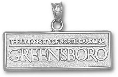 North Carolina (Greensboro) Spartans "The University of North Carolina Greensboro" Pendant - Sterling Silver Jewelry