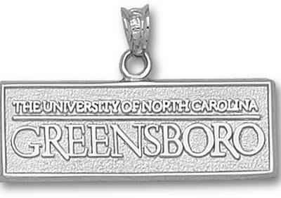 North Carolina (Greensboro) Spartans "The University of North Carolina Greensboro" Pendant - Sterling Silver Jewelry