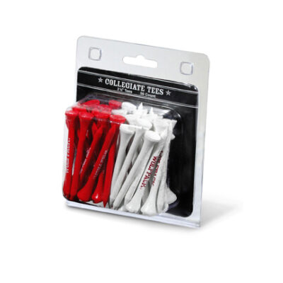 North Carolina State Wolfpack Imprinted Golf Tee Pack (Two Sets of 50 Tees)