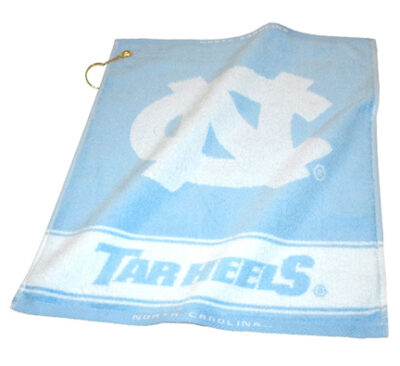 North Carolina Tar Heels 16" x 19" Woven Golf Towel (Set of 2)