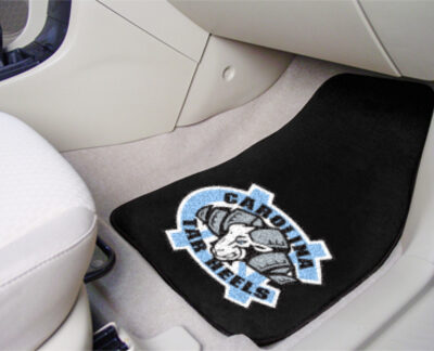 North Carolina Tar Heels 27" x 18" Auto Floor Mat (Set of 2 Car Mats)