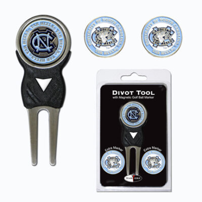 North Carolina Tar Heels Golf Ball Marker and Divot Tool Pack