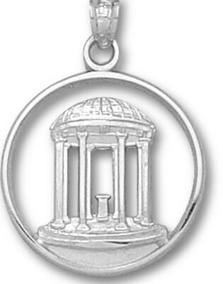 North Carolina Tar Heels "Old Well" Pendant - Sterling Silver Jewelry