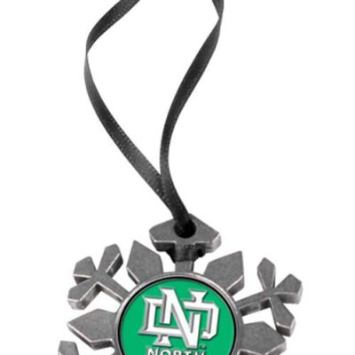 North Dakota Sioux Snowflake Ornament (Set of 2)