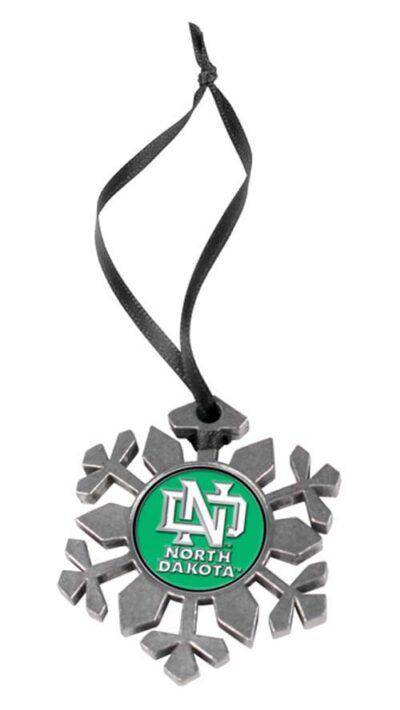 North Dakota Sioux Snowflake Ornament (Set of 2)