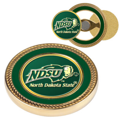 North Dakota State Bison Challenge Coin with Ball Markers (Set of 2)