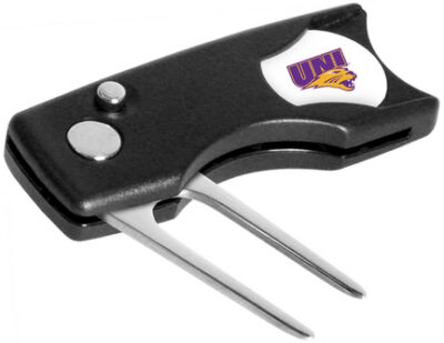 Northern Iowa Panthers Spring Action Divot Tool with Golf Ball Marker (Set of 2)