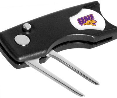 Northern Iowa Panthers Spring Action Divot Tool with Golf Ball Marker (Set of 2)