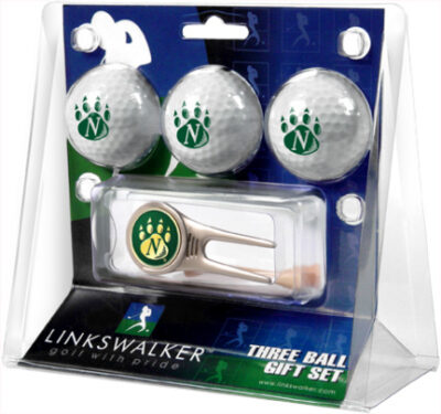 Northwest Missouri State Bearcats 3 Golf Ball Gift Pack with Cap Tool