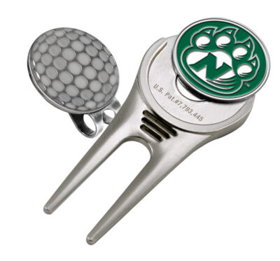 Northwest Missouri State Bearcats Divot Tool Hat Clip with Golf Ball Marker (Set of 2)