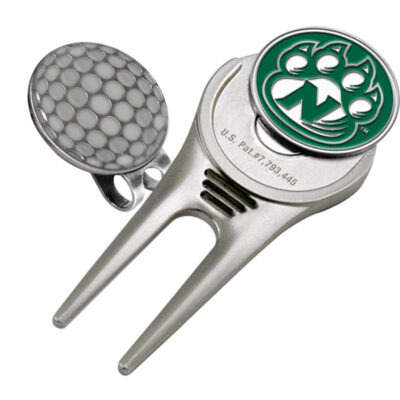 Northwest Missouri State Bearcats Divot Tool Hat Clip with Golf Ball Marker (Set of 2)