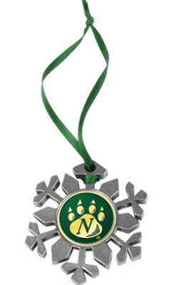 Northwest Missouri State Bearcats Snowflake Ornament (Set of 2)