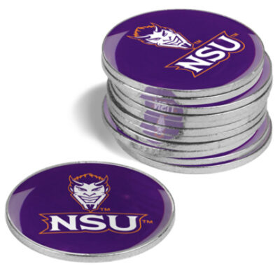 Northwestern State Demons Golf Ball Marker (12 Pack)