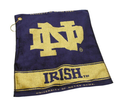 Notre Dame Fighting Irish 16" x 19" Woven Golf Towel (Set of 2)