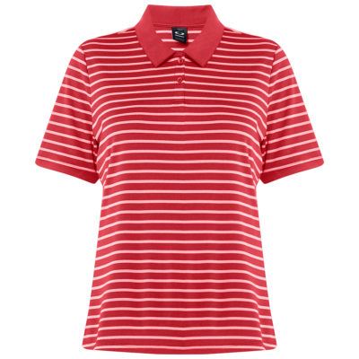 Oakley Women's Enjoy Striped Golf Polo