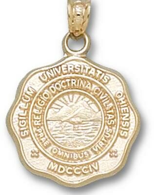 Ohio Bobcats "Seal" Pendant - 10KT Gold Jewelry