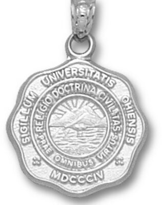 Ohio Bobcats "Seal" Pendant - Sterling Silver Jewelry