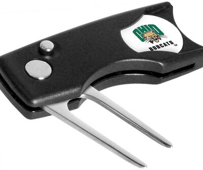 Ohio Bobcats Spring Action Divot Tool with Golf Ball Marker (Set of 2)