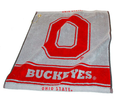 Ohio State Buckeyes 16" x 19" Woven Golf Towel (Set of 2)