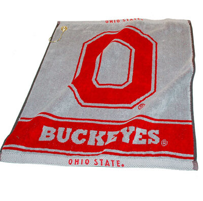 Ohio State Buckeyes 16" x 19" Woven Golf Towel (Set of 2)