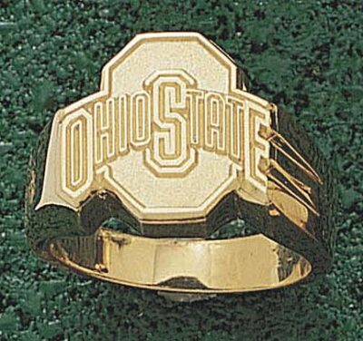 Ohio State Buckeyes Athletic "O" Men's Ring Size 10 3/4 - 10KT Gold Jewelry