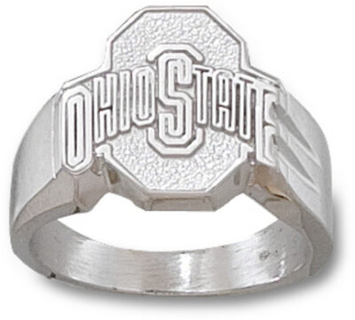 Ohio State Buckeyes Athletic "O" Men's Ring Size 10 3/4 - Sterling Silver Jewelry