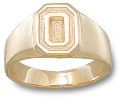 Ohio State Buckeyes "O" Ladies' Ring Size 6 - 10KT Gold Jewelry