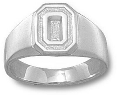 Ohio State Buckeyes "O" Ladies' Ring Size 6 - Sterling Silver Jewelry